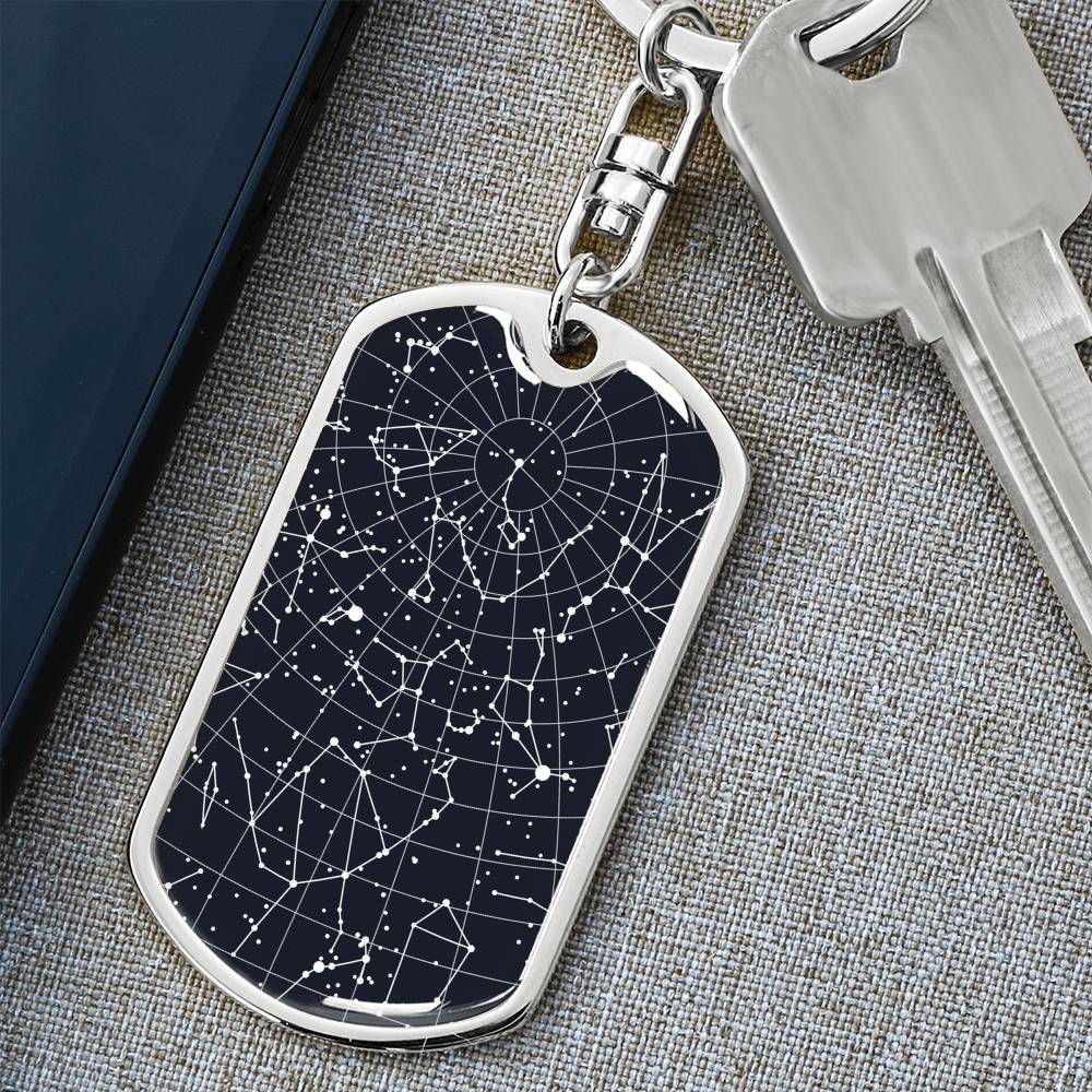 Dog Tag Keychain 09042025
