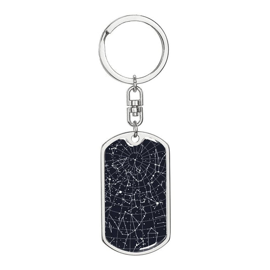 Dog Tag Keychain 09042025
