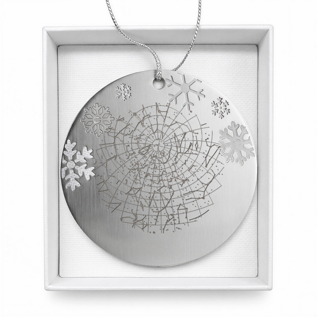 Metal Ornament Night Sky 09282026