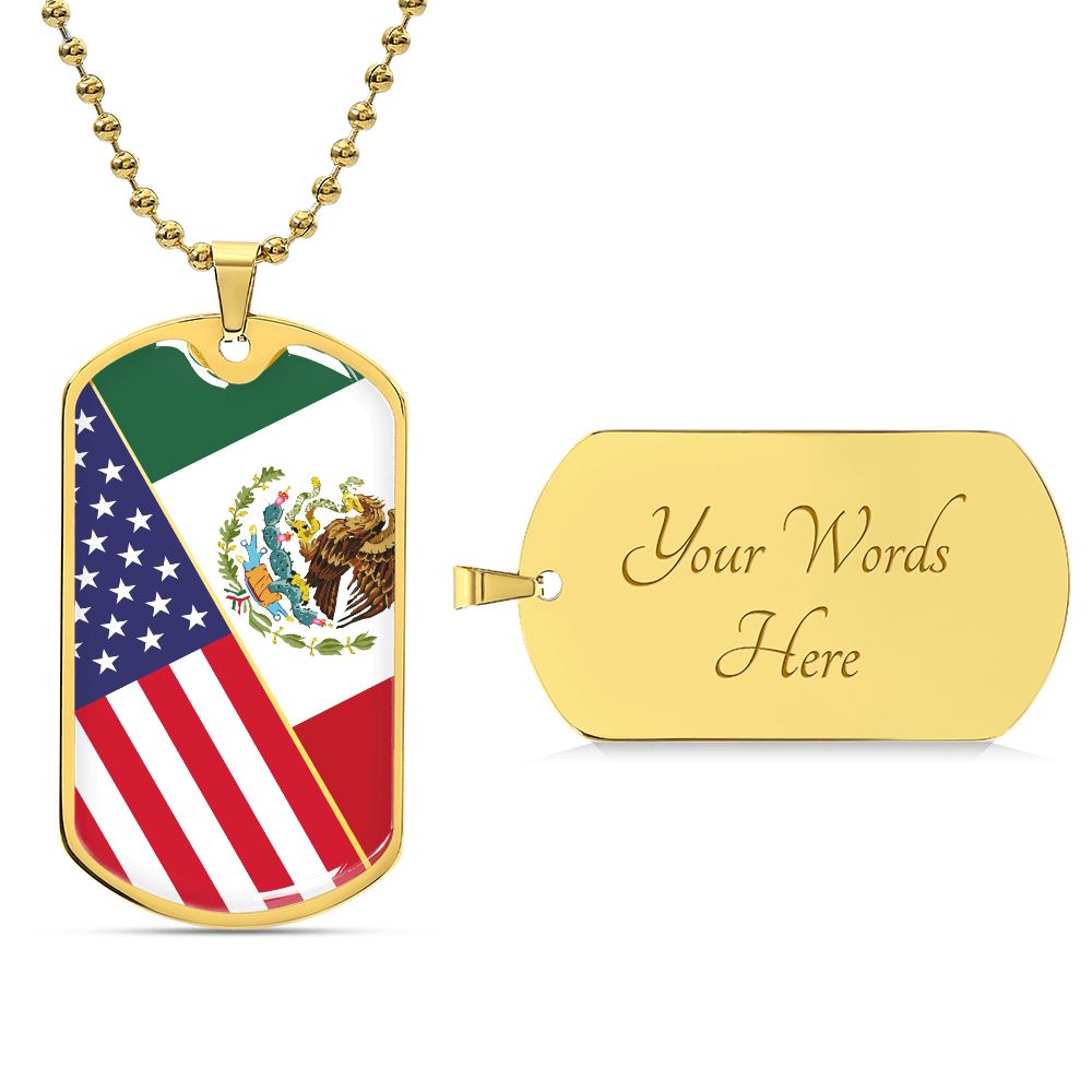 Custom Two Country Flag