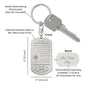 To Our Granddaughter Keychain | Enjoy The Ride