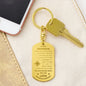 To Our Grandson | Compass Journey Keychain