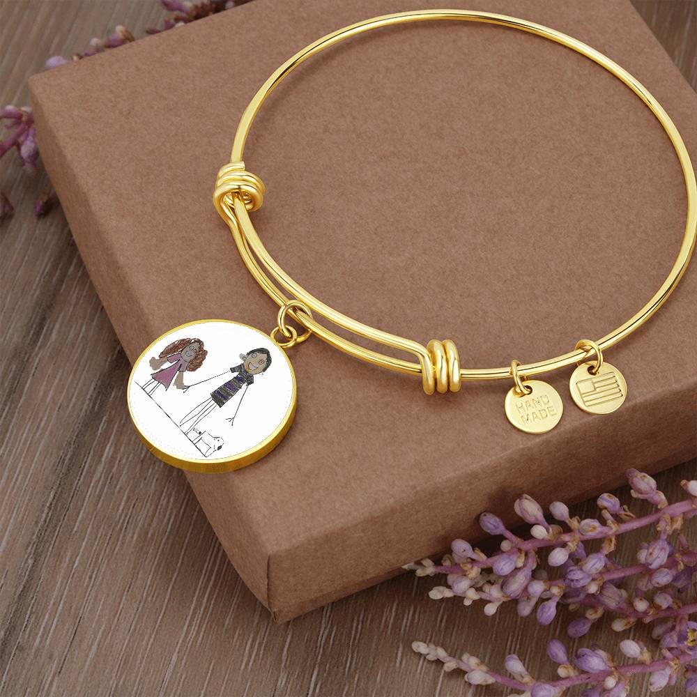 Bangle Circle Bracelet Kid Art Aurora