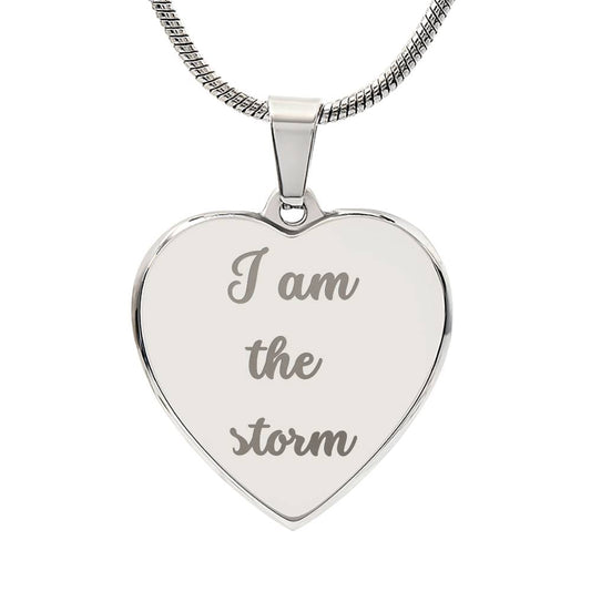 I am The Storm Pendant Necklace