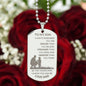 To My Son Braver Smarter Stronger Engraved Dog Tag Chain, Gift From Dad to Son, Birthday Holiday Christmas Graduation Gift, Silver Gold 2