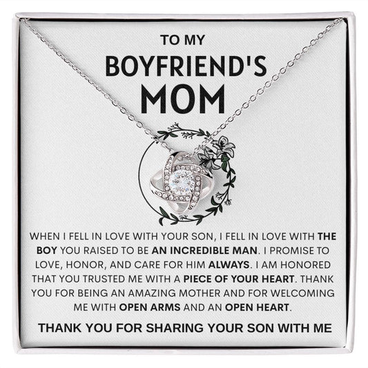 To My Boyfriend's Mom | Thank You For Sharing Your Son