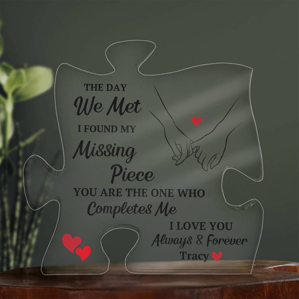 Acrylic Puzzle Custom Tracy
