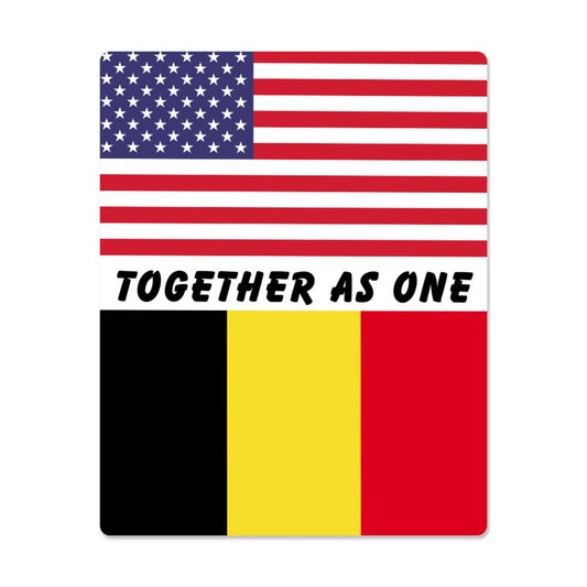 2 Flag Metal Print 08102026