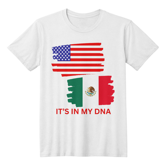 2 Flag T-Shirt - It's In My DNA