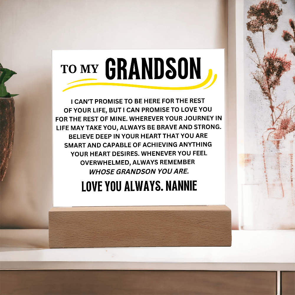To my grandson 29032025