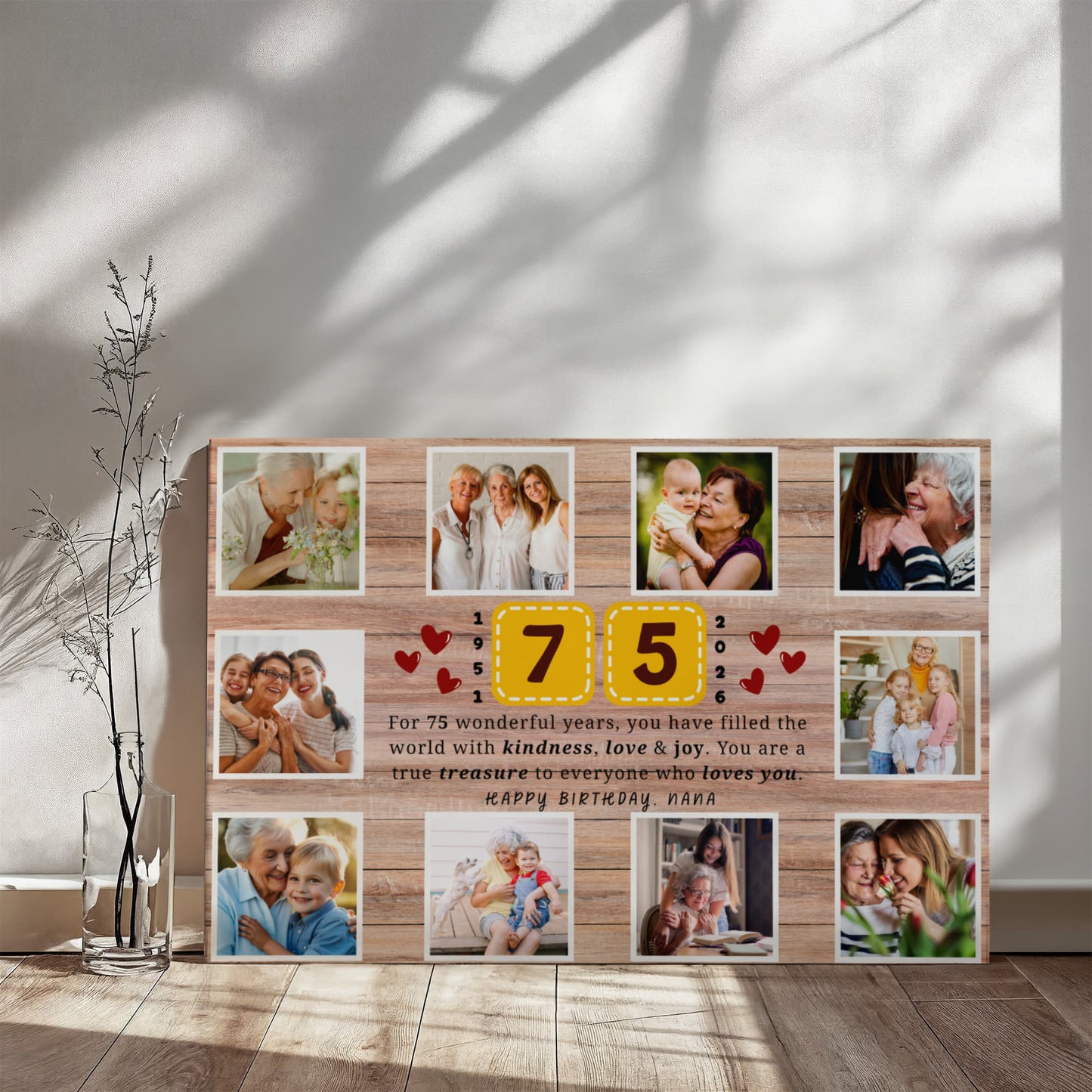 Gallery Wrapped Canvas Grandma