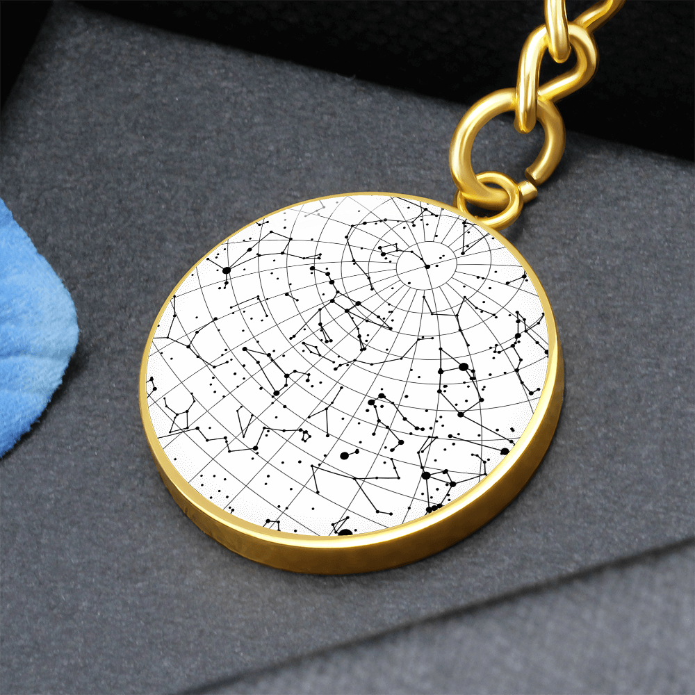 Celestial Night Sky Keychain Raritan NJ