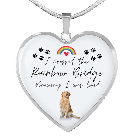 Rainbow Bridge Pet Loss Remembrance, Sympathy Gift for Dog loss