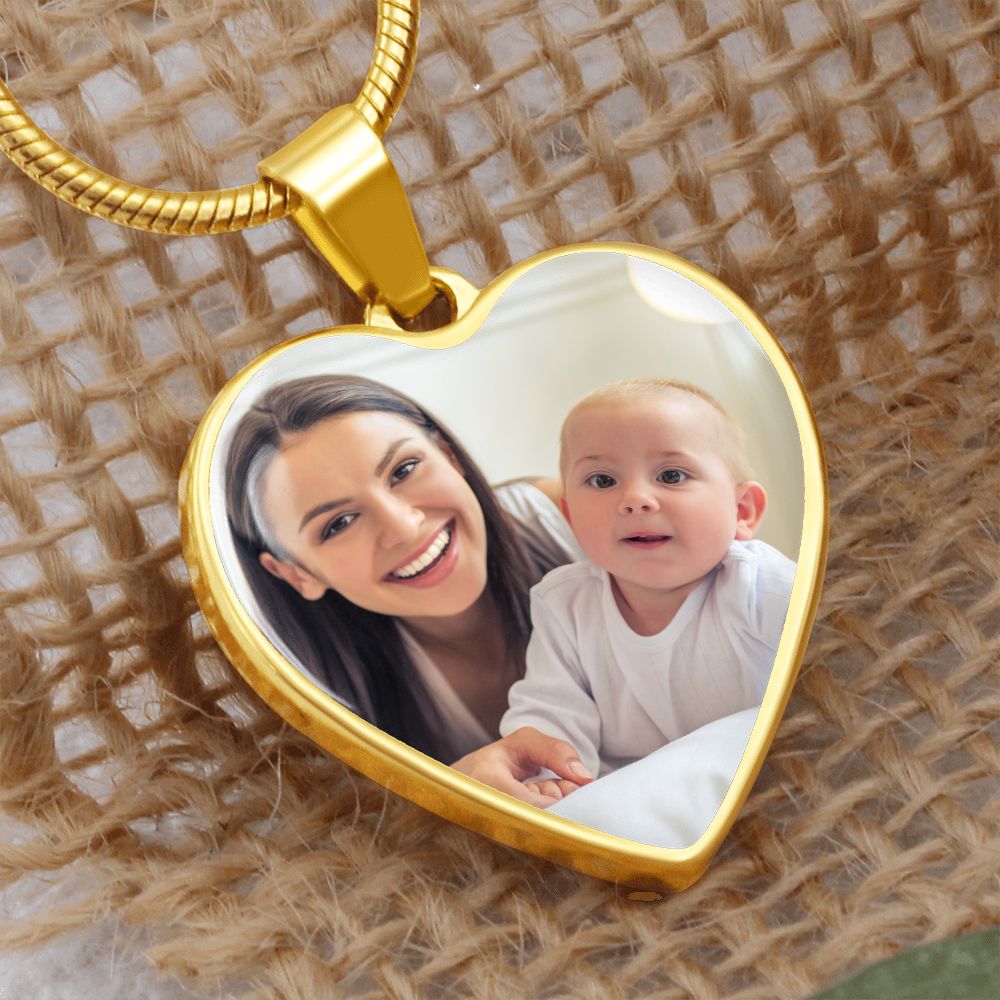 Mother's Day Photo Upload Necklace