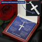 Confirmation Engraved Cross for Grandson - Gift For Him from Grandma