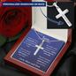 Confirmation Engraved Cross for Son - Gift For Him from Mom and Dad
