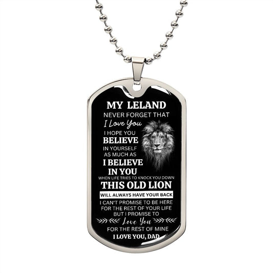 Leland Dog Tag