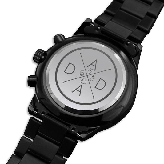 Happy Father's Day Dada father-to-be Men's Watch