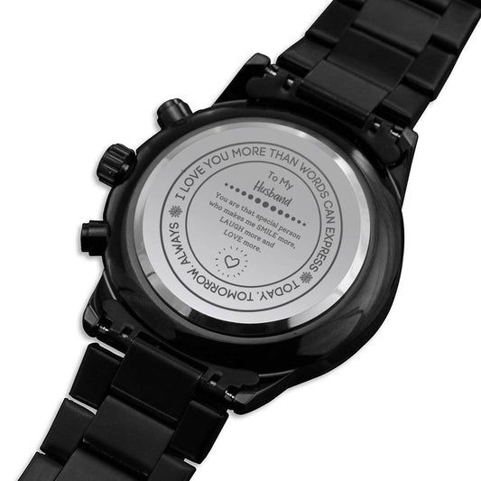 I Love you Husband Luxury Men's Watch Collection