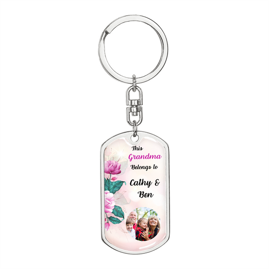 Grandma Keychain - Photo Upload