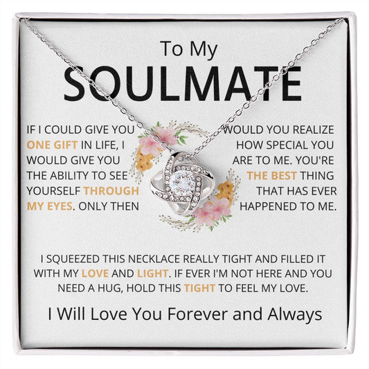 To My Soulmate | Love Necklace | You Are The Best