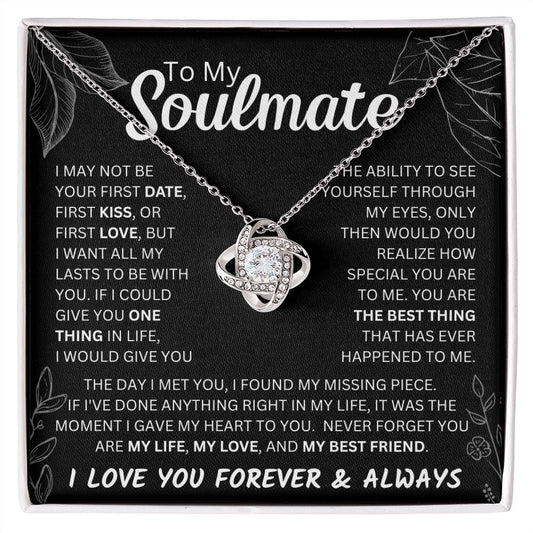 To My Soulmate Necklace