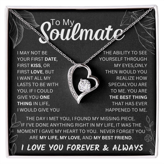 To My Soulmate Necklace