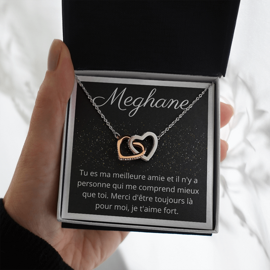 Collier pour meilleure amie - Cadeau de Noël - Cadeau d'anniversaire