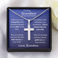 To My Grandson Confirmation Cross Not Engraved