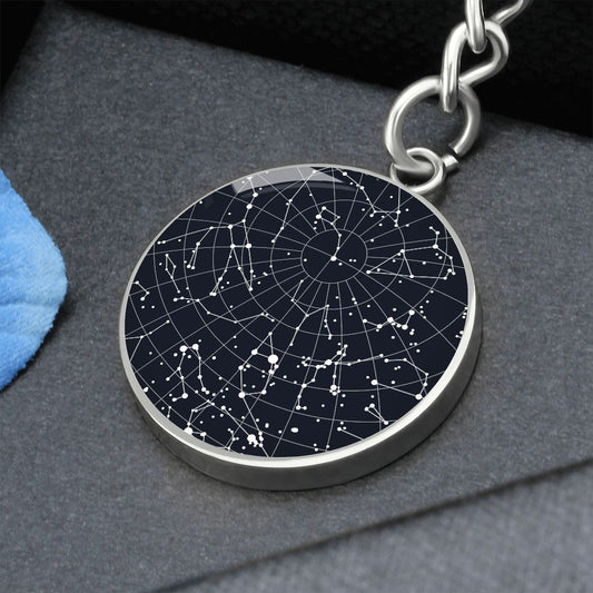 Celestial night Sky Keychain Livingston NJ