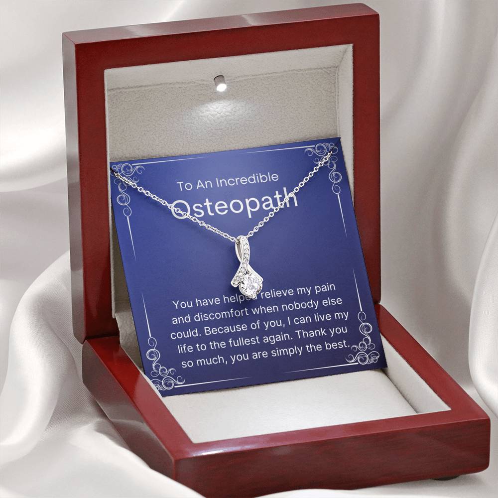 To My Osteopath - Thank You Gift