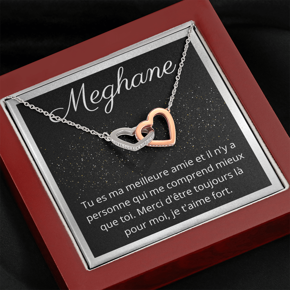 Collier pour meilleure amie - Cadeau de Noël - Cadeau d'anniversaire
