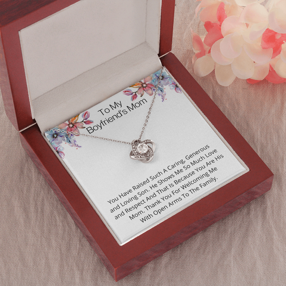 Mother's Day Gift for Boyfriend's Mom - Earrings and Necklace Gift Set