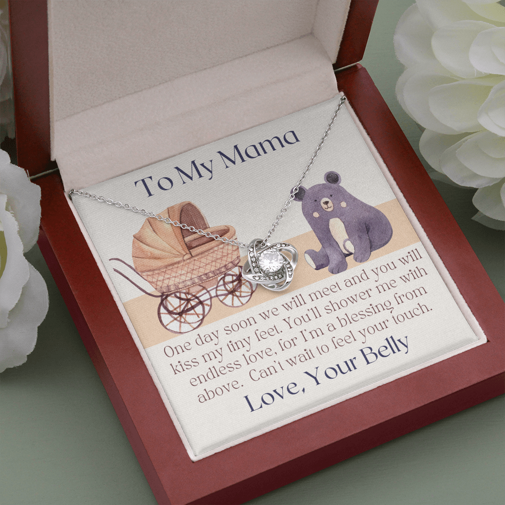 To My Mama, Mom to Be Love Knot Gift Set