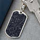 Dog Tag Keychain 09042025