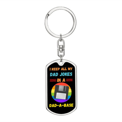 Dad Joke Keychain | Father's Day Gift