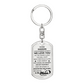 To Our Godson Keychain, From Godparents, Love you to the Moon and Back