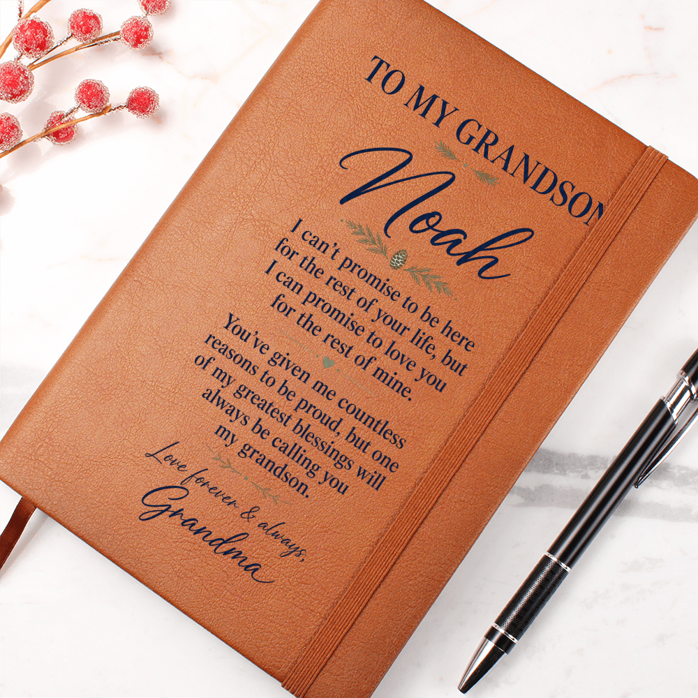 Custom Name Grandson Journal