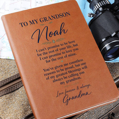Custom Name Grandson Journal