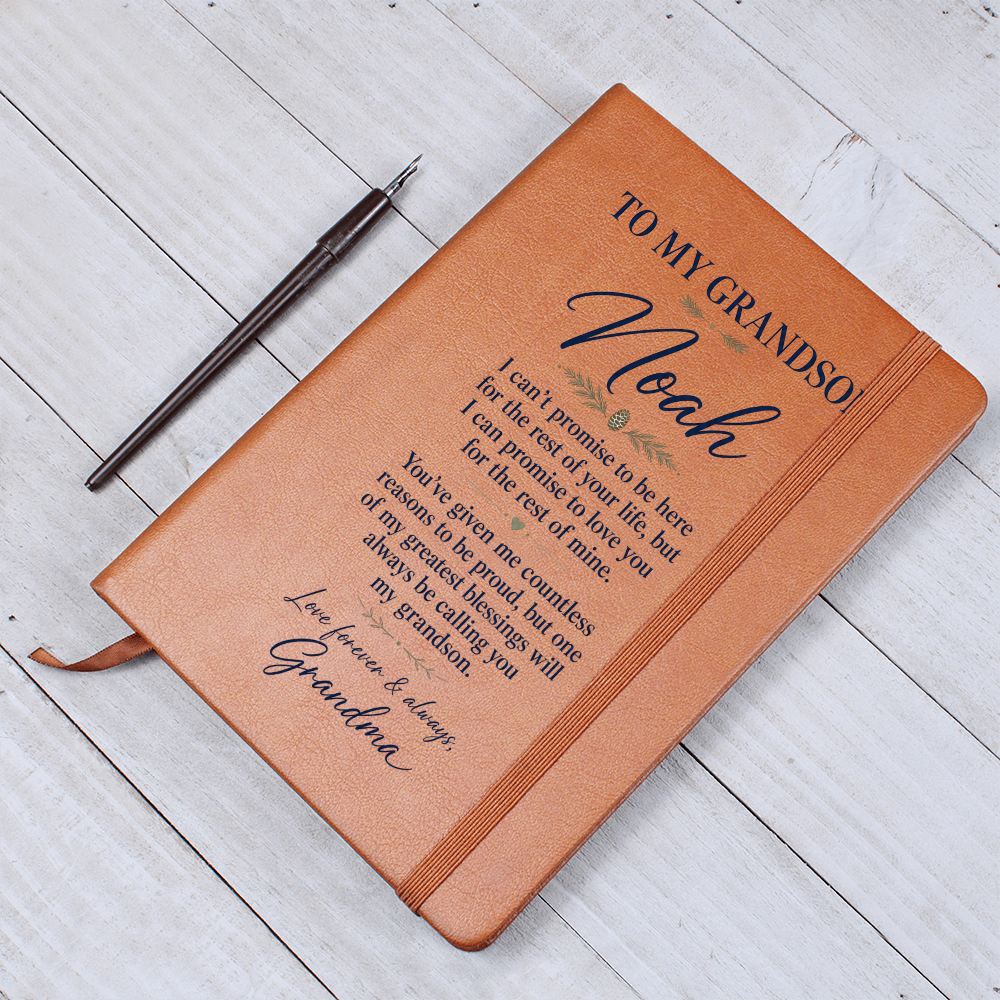 Custom Name Grandson Journal