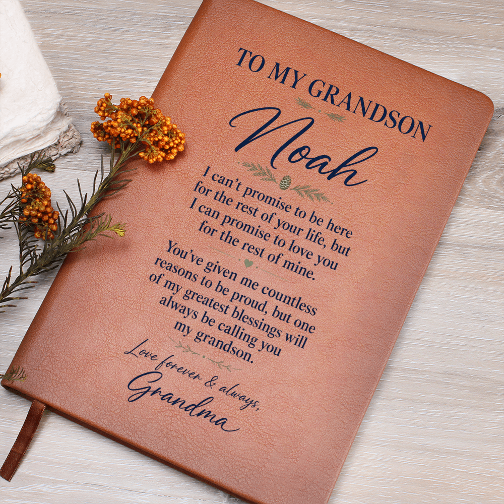 Custom Name Grandson Journal