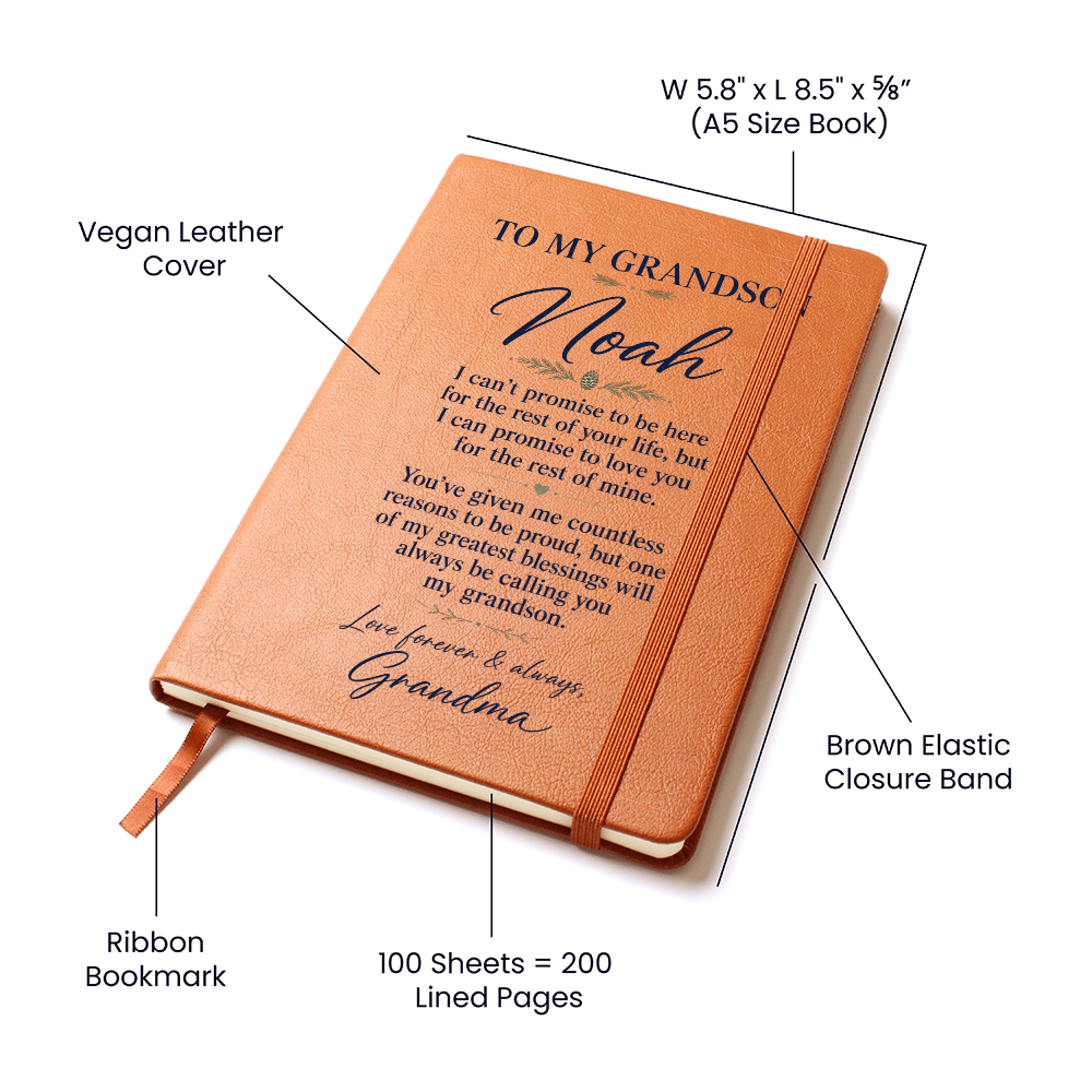 Custom Name Grandson Journal