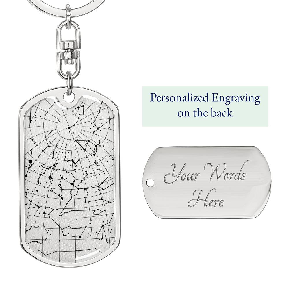 Celestial Dog Tag Pendant Sugar Land Tx