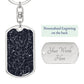 Dog Tag Keychain 09042025