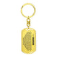 To My Grandson Keychain, Remember Whose Grandson You Are 1