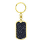 Dog Tag Keychain Frisco Texas