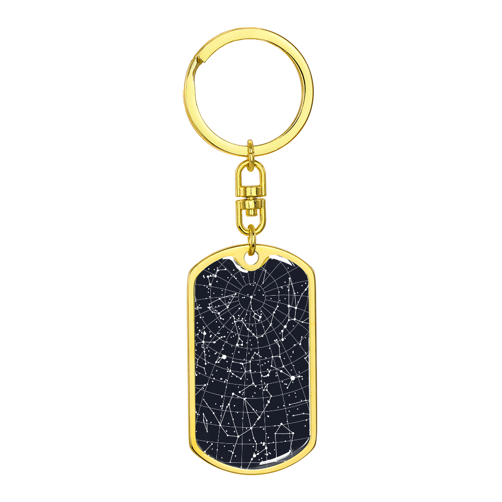 Dog Tag Keychain 09042025