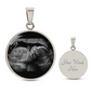 Custom Sonogram Pendant Necklace 04262025