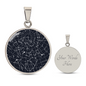 Celestial Night Sky Star Pendant Edmonds Washington