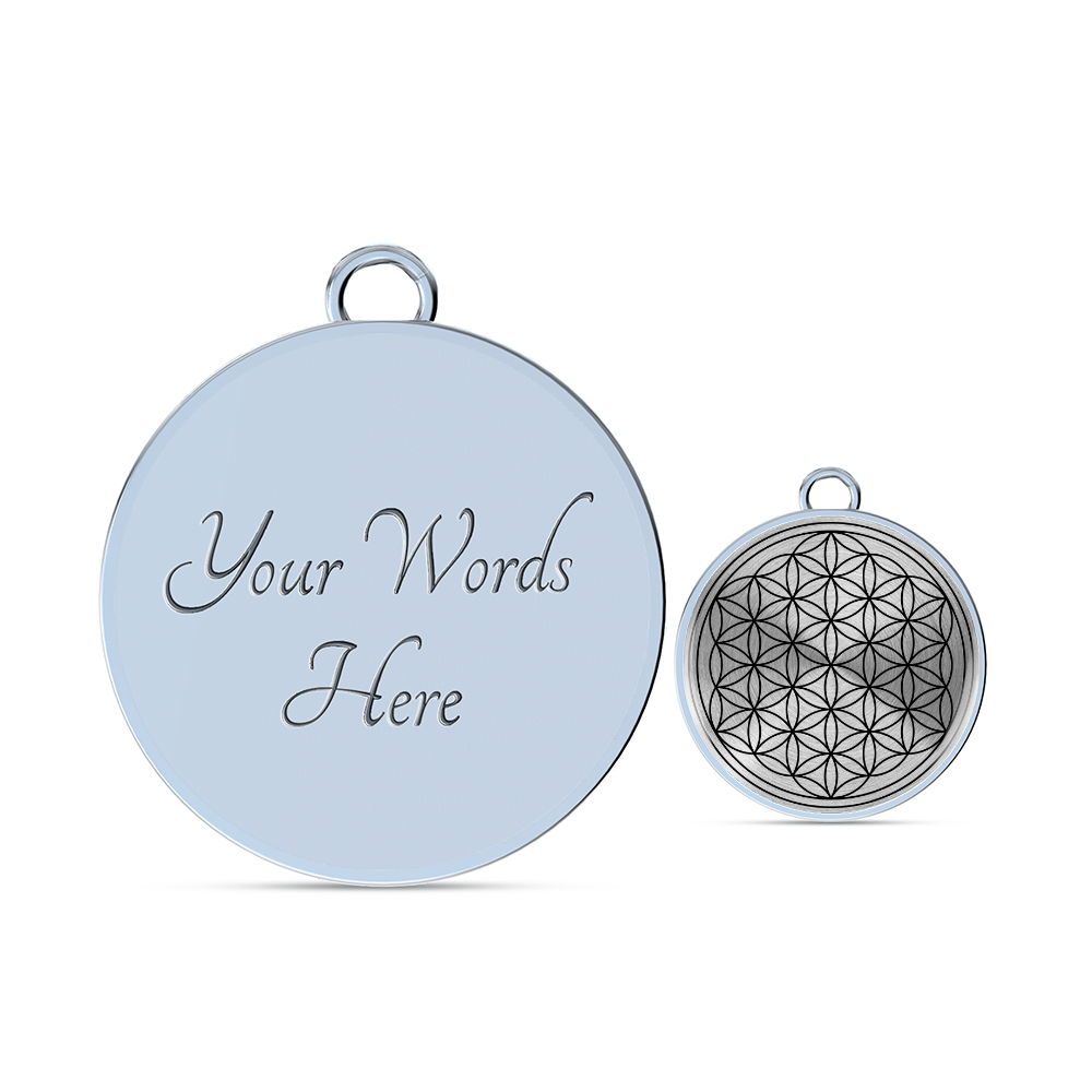 Flower of Life Bangle Bracelet